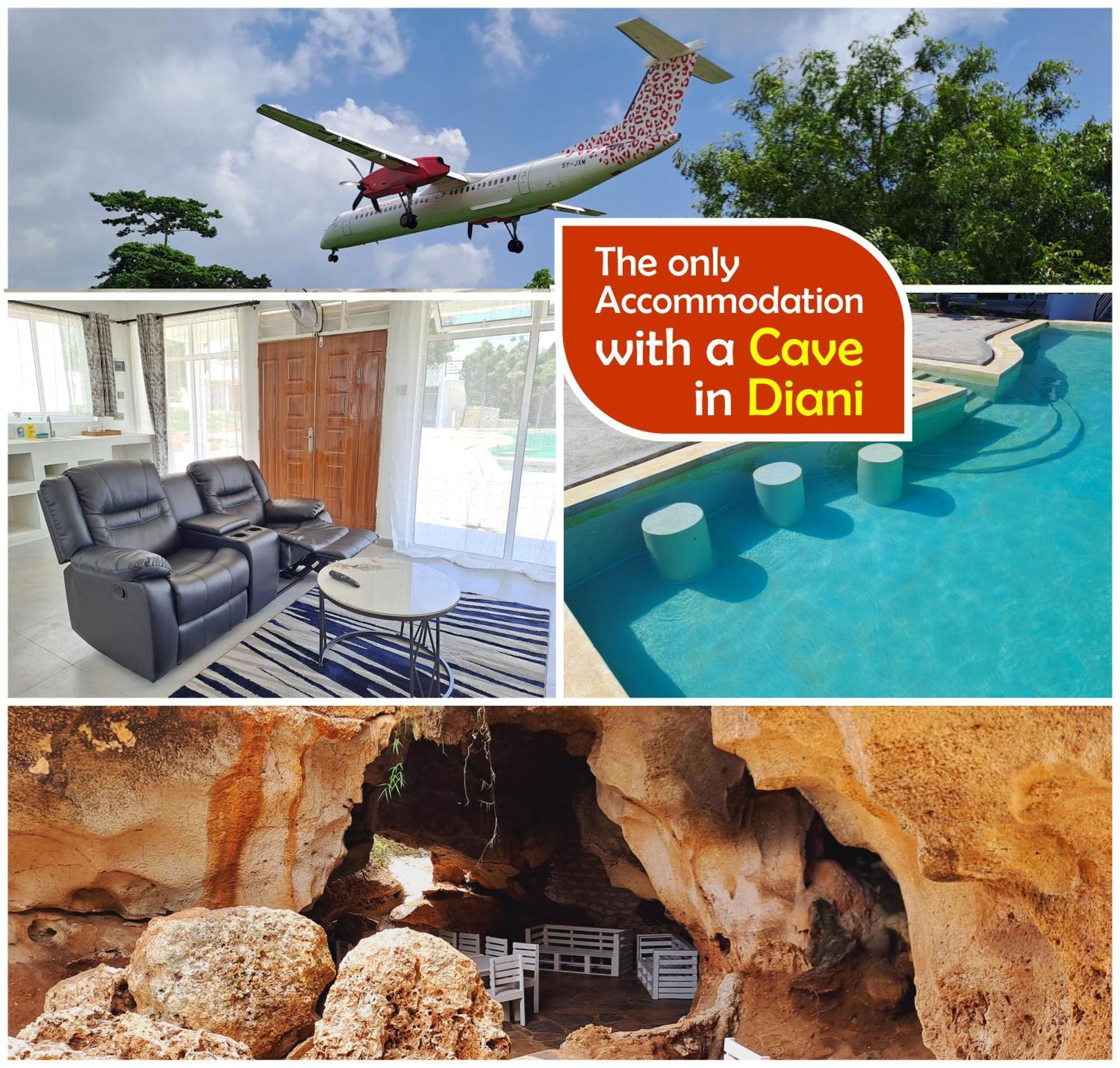Cave Diani Holiday Apartments ディアニ・ビーチ エクステリア 写真